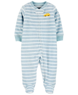 Baby Boys Car 2-Way Zip Cotton Sleep Play
