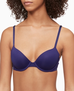 CALVIN KLEIN WOMEN'S PERFECTLY FIT FLEX LIGHTLY LINED DEMI BRA QF9005