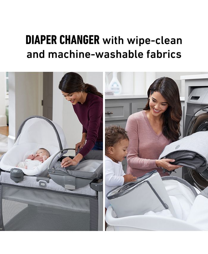 Graco Pack 'n Play Quick Connect Portable Seat DLX Playard Macy's