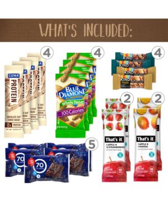 Low-Calorie Snack Box, 28 Piece