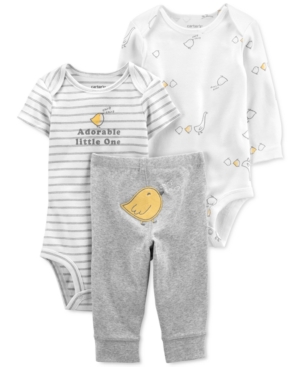 Carter's Baby 3-Pc Bodysuits & Pants Set