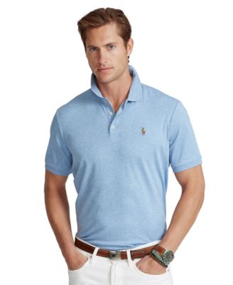 Men's Classic-Fit Soft Cotton Polo Shirt