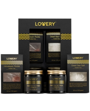 Lovery Dead Sea Minerals Spa Gift Box, 5 Piece