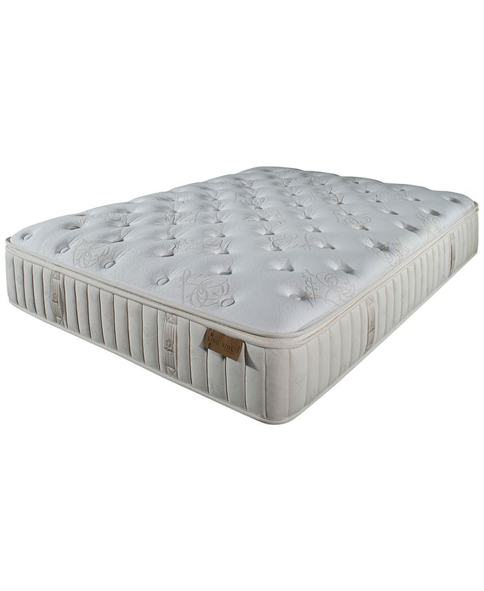 King Koil Natural Primrose 13.5" Plush Trimline Mattress King, Created