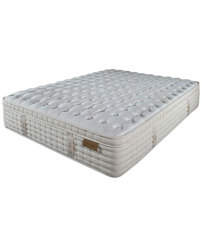 King Koil Natural Zuma 14.5" Firm Euro Top Mattress Set Queen, Created