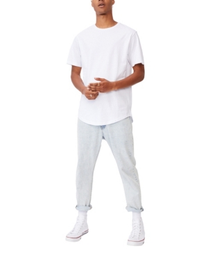 Shop Cotton On Men's Longline T-shirt In White