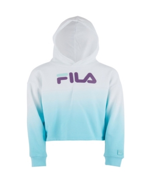 Big Girls Cropped Dip Dye Hoodie