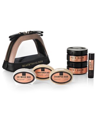 BlackTravelBox - 6-Pc. Deluxe On-The-Go Set