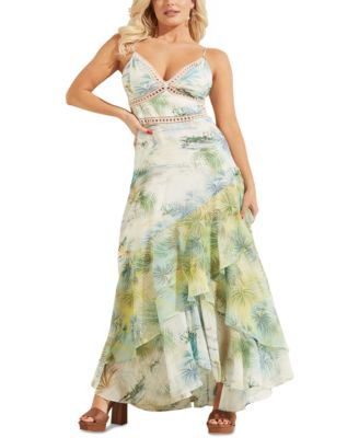 guess zamaria maxi dress