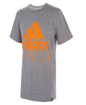 adidas Little Boys Short Sleeves Slime Badge Sport T-shirt