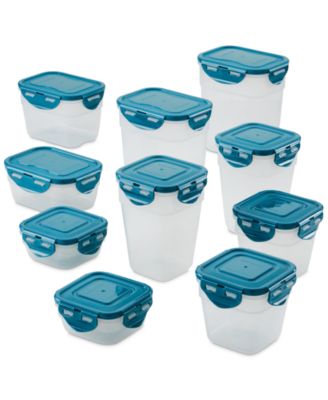 Rachael Ray - Stacking 20-Pc. Food Storage Container Set