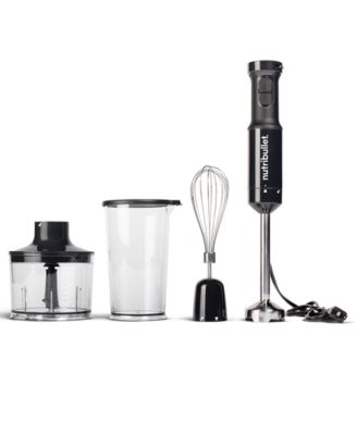 Alleged Tame somewhat NutriBullet Immersion Blender with Blending Cup, Chopper & Whisk  Attachments & Reviews - Small Appliances - Kitchen - Macy's