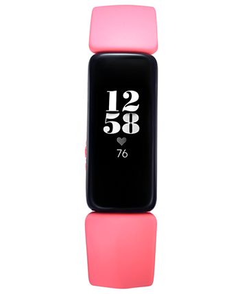 Fitbit Inspire 2 Desert Rose Strap Smart Watch 19.5mm Macy s