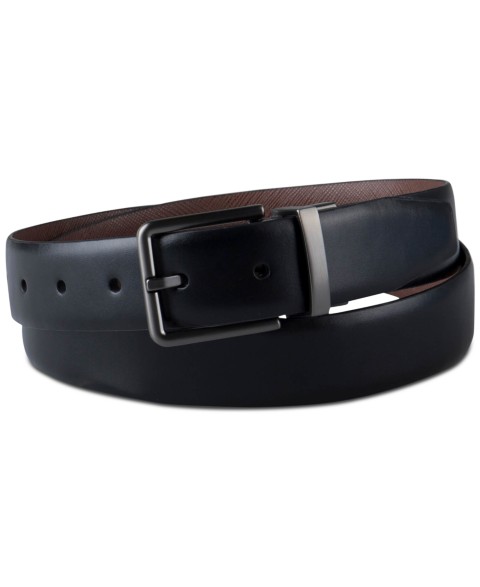 Мужские Calvin Klein Men's Reversible Textured Leather Dress Belt