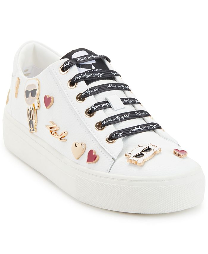 Karl Lagerfeld Paris Women's Cate Embellished Sneakers & Reviews - Athletic  Shoes & Sneakers - Shoes - Macy's