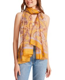 Floral Paisley Chiffon Scarf