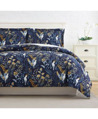Southshore Fine Linens Paradise Duvet Cover Sets Bedding In Blue
