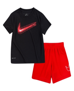Nike Little Boys Value T-shirt and Shorts Set 2 Piece