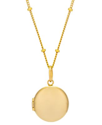 14k Gold Locket - Macy's
