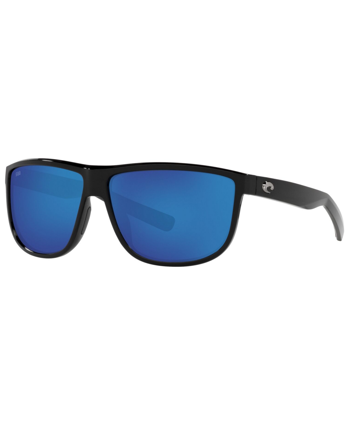 Costa Del Mar Rincondo Polarized Sunglasses, 6s9010 61 In Matte Smoke Crystal,blue Mirror P