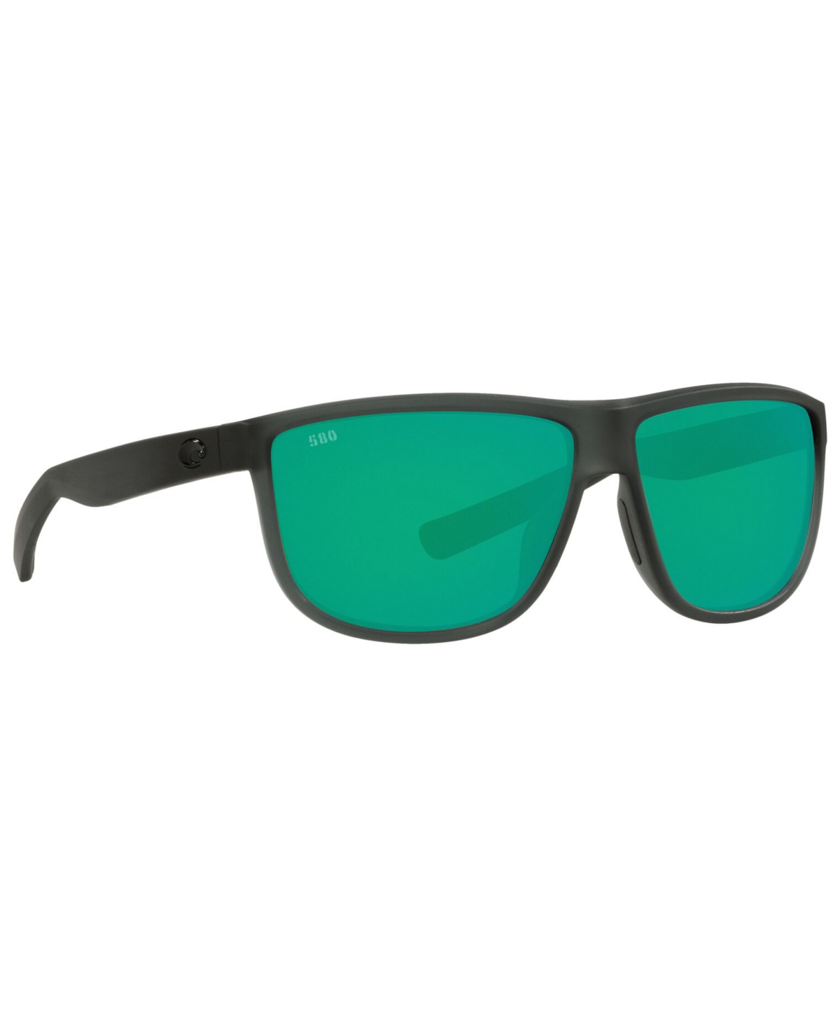 Costa Del Mar Rincondo Polarized Sunglasses, 6S9010 61 - 156 MATTE SMOKE CRYSTAL/GREEN MIRROR 580