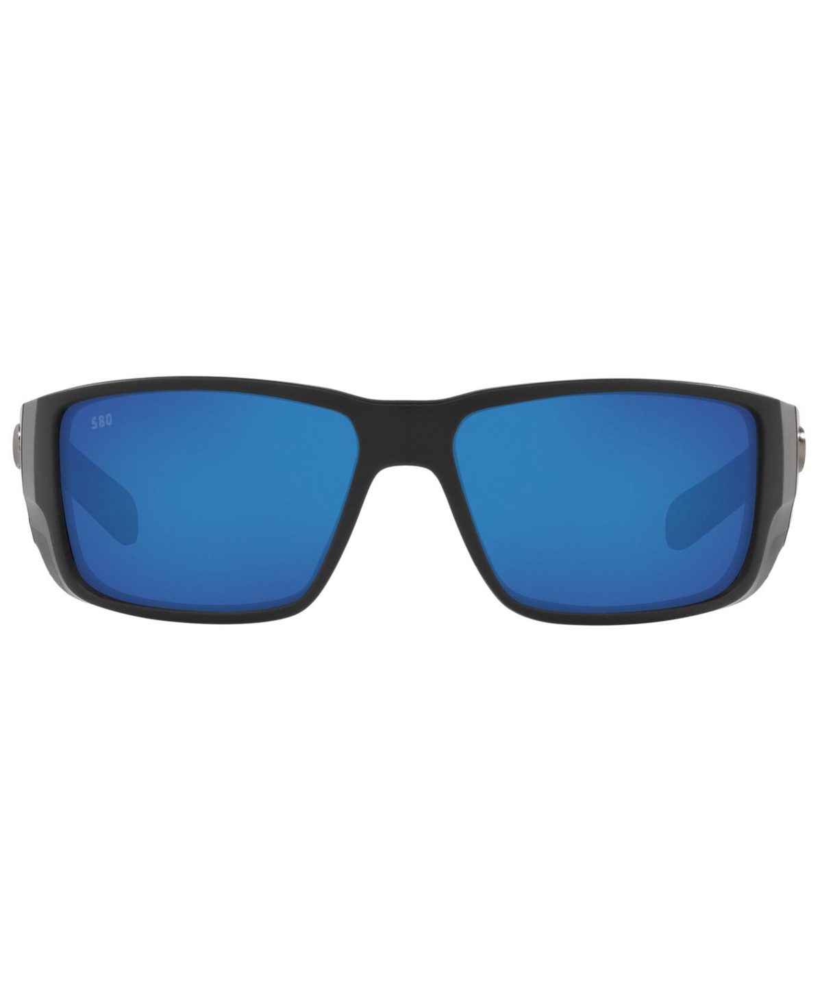 Shop Costa Del Mar Polarized Blackfin Pro Sunglasses, 6s9078 60 In Matte Black,green Mirror G