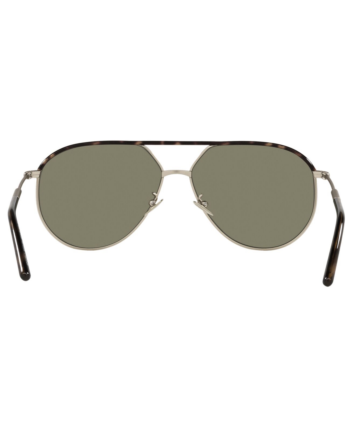 Shop Giorgio Armani Sunglasses, Ar6120j 60 In Matte Pale Gold,havana,green