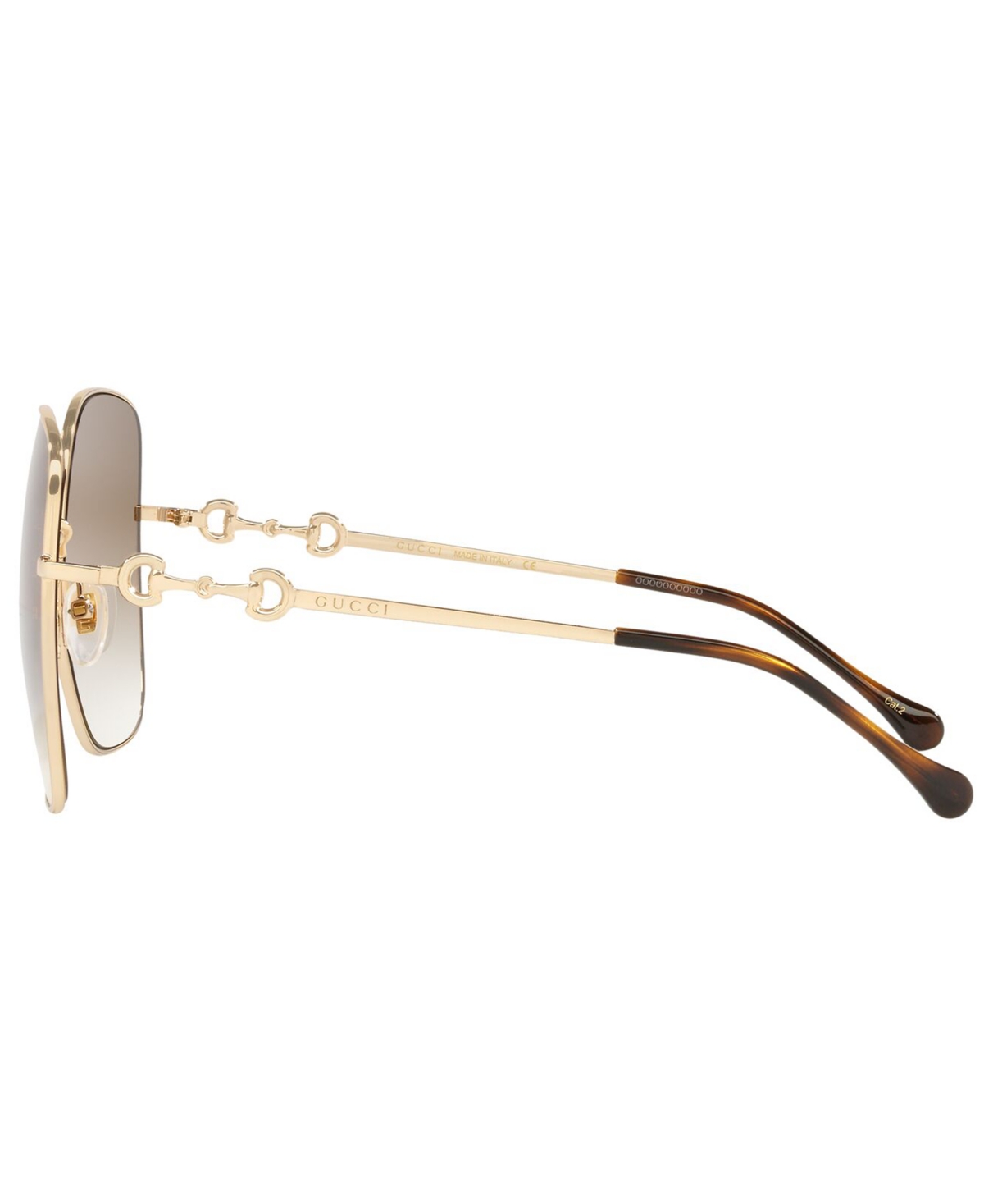 Shop Gucci Women's Sunglasses, Gg0879s In Gold,grey