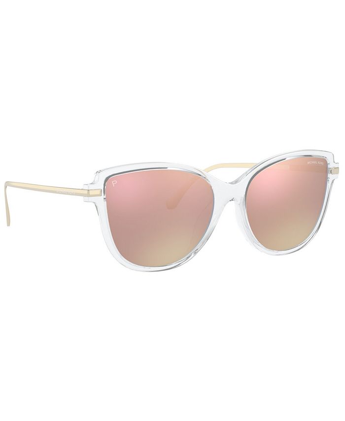 Michael Kors SORRENTO Polarized Sunglasses, MK2130U 56 - Macy's