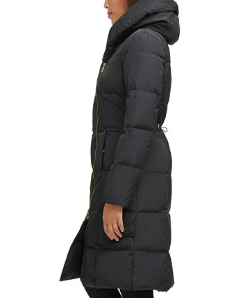 Cole Haan Women s Signature Asymmetrical Pillow Collar Down Puffer