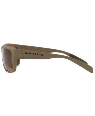 Native Eyewear Native Unisex Polarized Sunglasses, XD9003 58