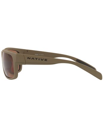 Native Eyewear - Unisex Polarized Sunglasses, XD9003 58