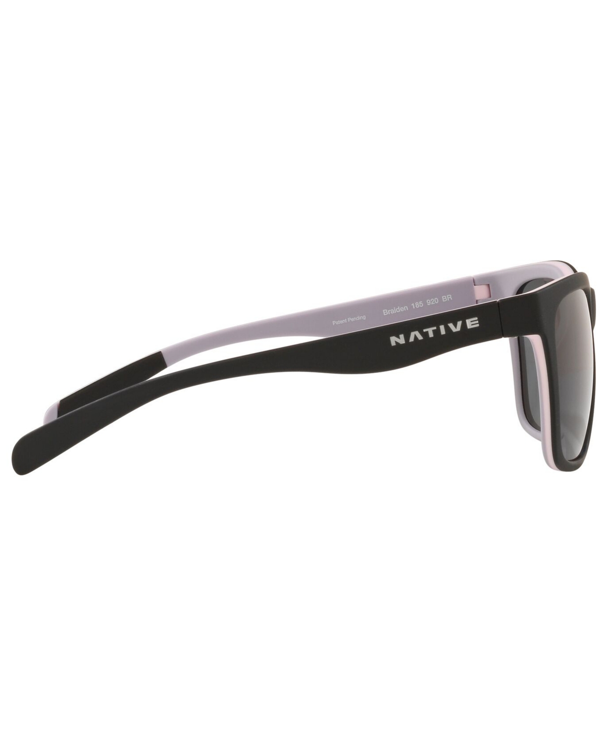 Shop Native Eyewear Native Men's Polarized Sunglasses, Xd9005 56 In Matte Black,blush,violet,grey
