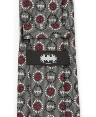 Men's Batman Medallion Symbol Silk Tie