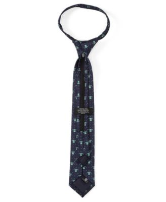 Men's The Child Dotted Boys Zipper Tie