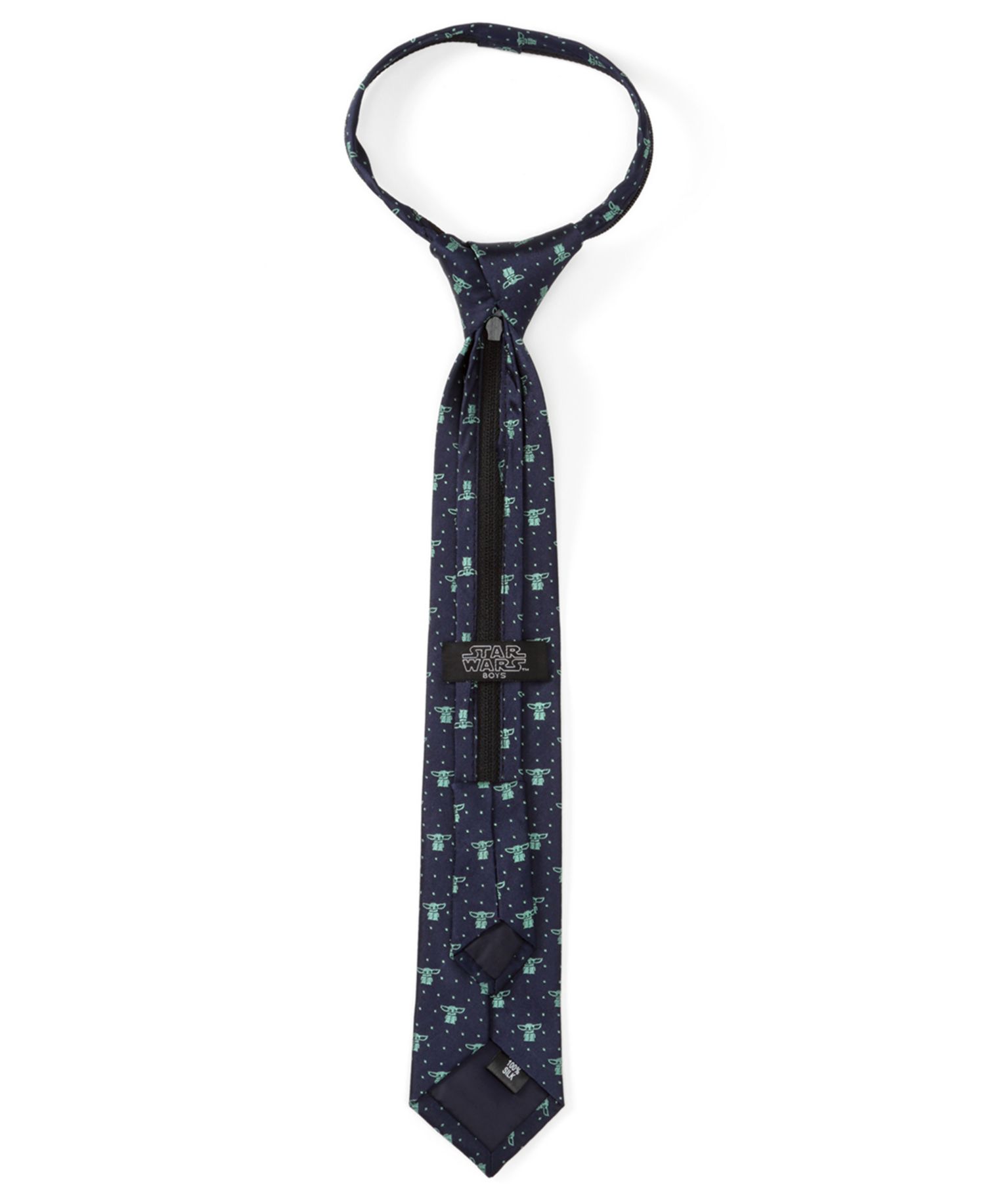 Men's The Child Dotted Boys Zipper Tie