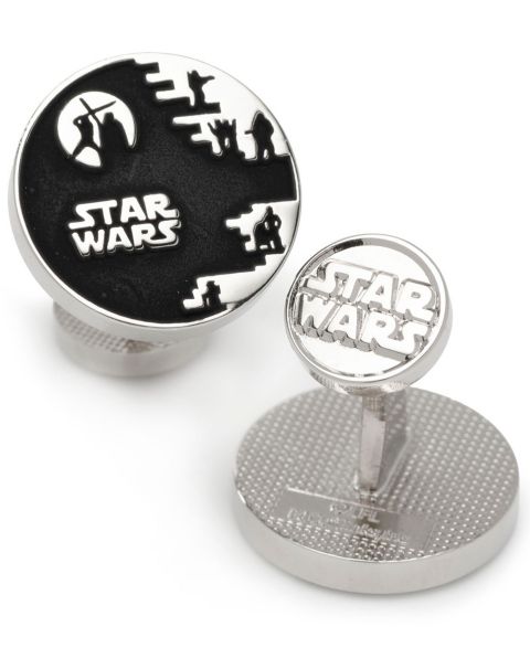 Мужские запонки Star Wars Death Star Icon Cufflinks