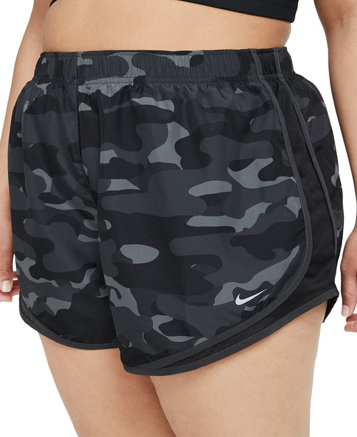 Solicitante Colector me quejo Nike Women's Dri-FIT Camo Tempo Shorts - Macy's