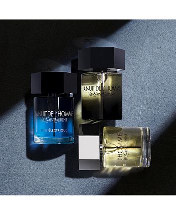 Yves Saint Laurent Men's La Nuit De L'Homme Bleu Electrique EDT Spray 2 oz  Fragrances 3614273346702 - Fragrances & Beauty, La Nuit De L'Homme Bleu  Electrique - Jomashop
