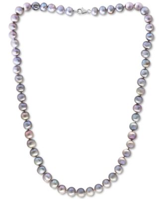 Macy’s Cultured Pearl Necklace & newest Earrings set