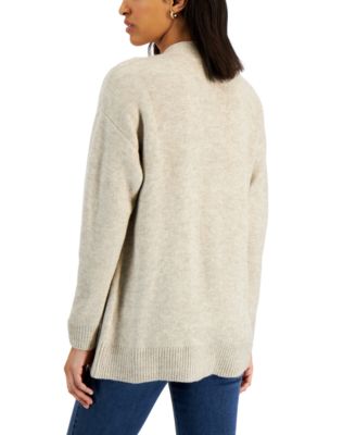 Style & Co Ribbed Women's Button-Down Cardigan Sweater, Created for Macy's