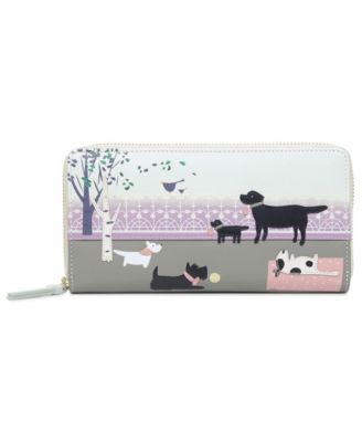 radley zip around purse