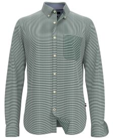 Men's Slim-Fit TH Luxe Ollie Stretch Knit Stripe Shirt