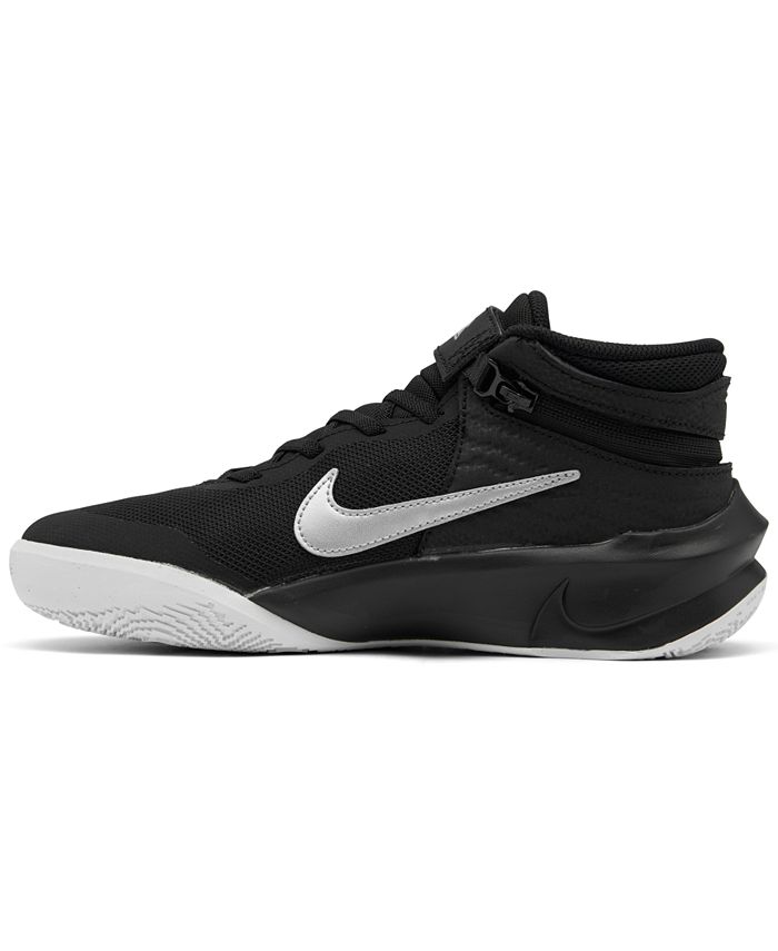 Nike Big Boys Team Hustle D 10 FlyEase Basketball Sneakers from Finish ...