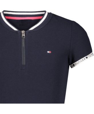 Little Girls Quarter Zip Dress