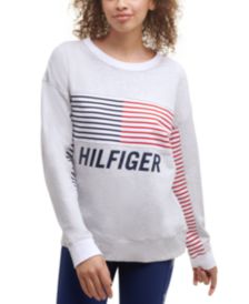 Women's Striped Logo Sweatshirt