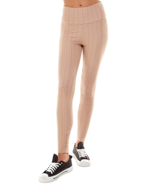 Ultra Flirt Juniors' Textured High-Rise Leggings