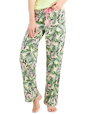 Jenni Plus Size Printed Knit Pajama Pants, Created for Macy's - Macy's