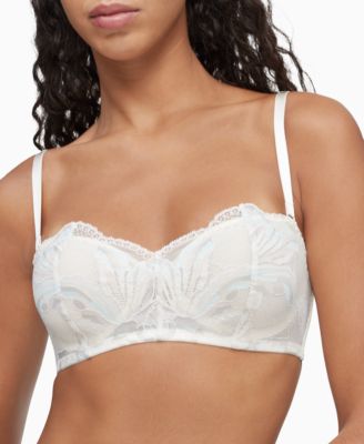 Calvin Klein - Black Amaryllis Lightly Lined Bandeau