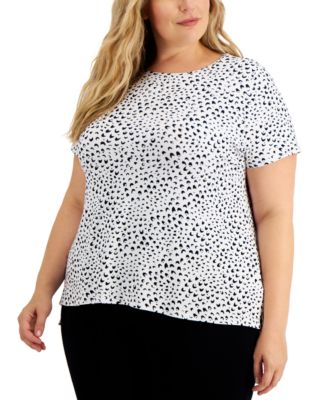 macy's women's plus size tops